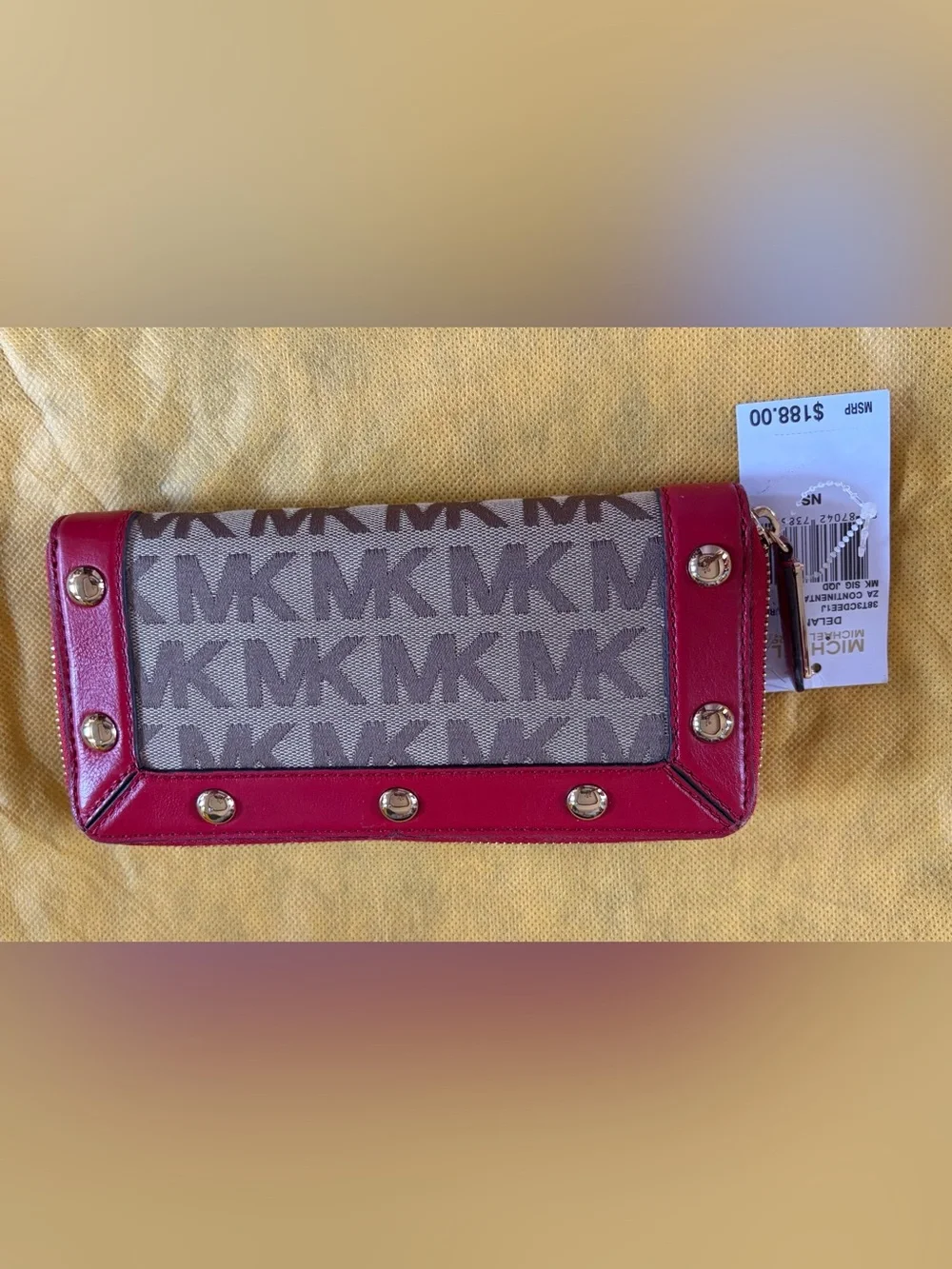 NWT Michael Kors Long Zippy Wallet